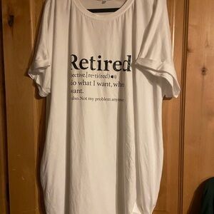 White Graphic T-Shirt dress